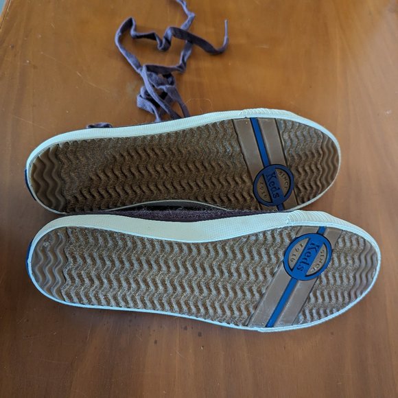 Purple Keds - Womens 8 - wool blend sneakers - Picture 9 of 11